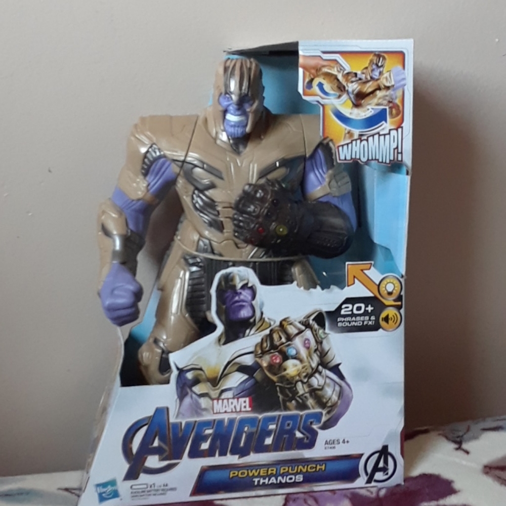 Thanos Marvel Avengers  Endgame power punch  .
